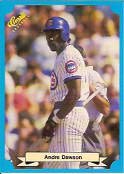1988 Classic Blue Baseball Cards       216     Andre Dawson